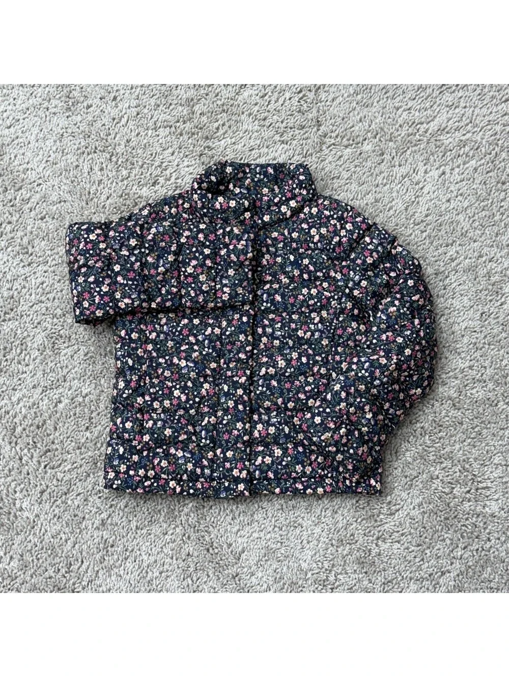 Polo Ralph Lauren Girls' Floral Puffer Jacket Size 5